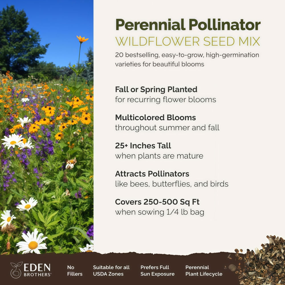 Perennial Pollinator Wildflower Mix